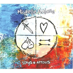 Michelle Malone Slings & Arrows vinyl LP