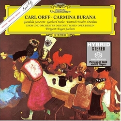 Orff Fischer-Dieskau Jochum Janowitz Orff Carmina Burana Hybrid-SACD