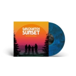 Octopus Project BLUE SMOKE Sasquatch Sunset - O.S.T. BLUE VINYL LP