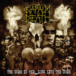 Napalm Death Code Is Red Long Live The Code vinyl LP