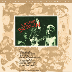 Lou Reed Berlin VINYL LP