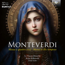 Monteverdi Le Nuove Musiche Messa A Quatro Voci Messa In Illo Tempore VINYL LP