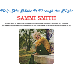 Sammie Smith Help Me Make It Through The Night BLUE VINYL LP
