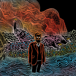 Iron & Wine Kiss Each Other Clean Opaque Pink Colored VINYL LP