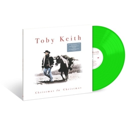 Toby Keith Christmas To Christmas GREEN VINYL LP