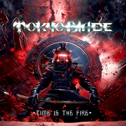 Tokyo Blade Time Is The Fire BLUE RED VINYL LP