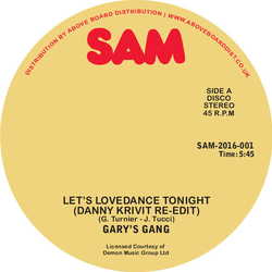 Gary's Gang Let's Lovedance Tonight (Danny Krivit Re-Edit) VINYL 12INCH