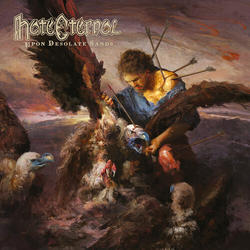 Hate Eternal Upon Desolate Sands BLUE VINYL LP