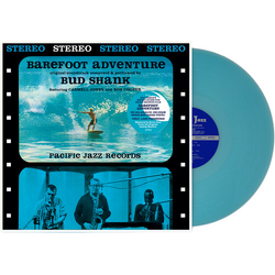 Bud Shank Barefoot Adventure - Seaglass Agua VINYL LP