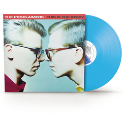 Proclaimers This Is The Story BLUE VINYL LP