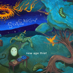 New Age Thief Stars Align - Sky Blue BLUE VINYL LP