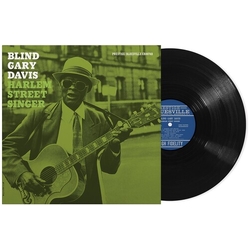 Gary Reverend Davis Harlem Street Singer (Bluesville Acoustic Sounds) vinyl LP