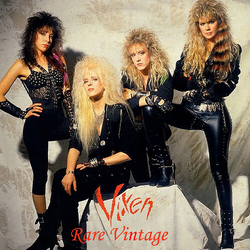 Vixen Rare Vintage - Red RED VINYL LP