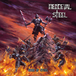 Medieval Steel Gods Of Steel RED VINYL LP