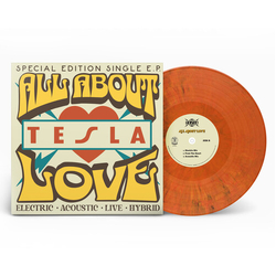 Tesla All About Love - Orange VINYL LP