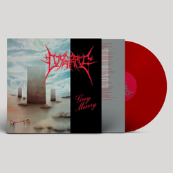 Disgrace Grey Misery (Colv) (Red) vinyl LP