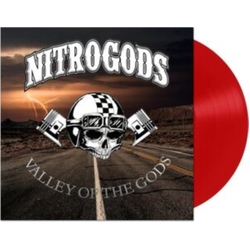 Nitrogods Valley Of The Gods Red Colored VINYL LP