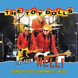 Toy Dolls Live From Hell VINYL LP