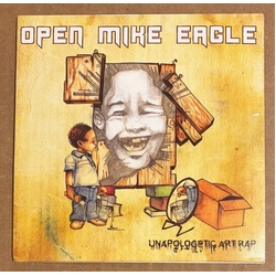 Open Mike Eagle Unapologetic Art Rap BLUE  VINYL LP