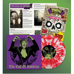 Zombina & The Skeletones Call Of Zombina (Colv) (Ltd) (Red) (Spla) vinyl LP