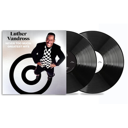 Luther Vandross Never Too Much Greatest Hits VINYL LP
