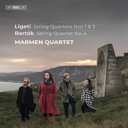 Bartok Ligeti Marmen Quartet Ligeti String Quartets Nos. 1 & 2 Bartok String SACD CD