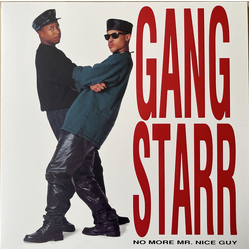 Gang Starr No More Mr Nice Guy RED WHITE  VINYL LP