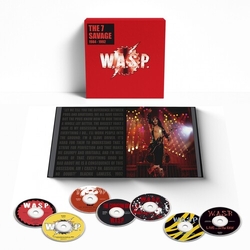 W.A.S.P. 7 Savage 1984-1992 (W Book) (Box) (Hcvr) (Uk) CD