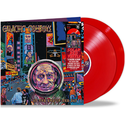 Galactic Cowboys At The End Of The Day RED VINYL LP