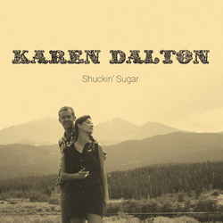 Karen Dalton Shuckin Sugar - Sky Blue BLUE VINYL LP
