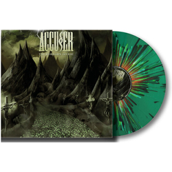 Accuser The Forlorn Divide Splatter Green Colored Vinyl LP