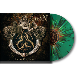 Aeon Path Of Fire Splatter Green Colored Vinyl LP