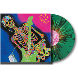 UK Subs Endangered Species Splatter Green Colored Vinyl LP