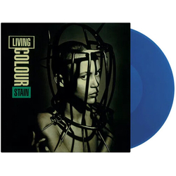 Living Colour Stain BLUE VINYL LP