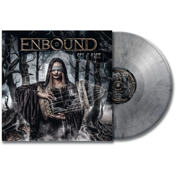 Enbound Set It Free - Silver Black Marble  VINYL LP