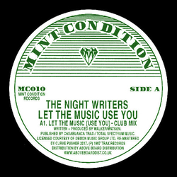 Night Writers Let The Music Use You VINYL 12INCH