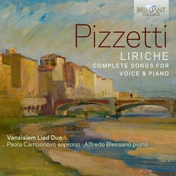 Pizzetti Blessano Camponovo Liriche - Complete Songs For Voice & Piano CD