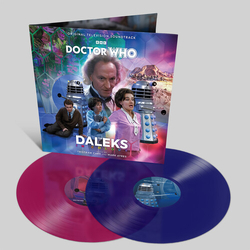 Doctor Who Daleks in Colour O.S.T. Doctor Who Daleks In Colour Gatefold Purple & Pink Colored Vinyl LP
