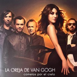 La Oreja De Van Gogh Cometas Por El Cielo BLUE VINYL LP