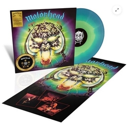 Motorhead Overkill Blue Colored Splatter Turquoise Half-Speed Mastering Limited Edition Anniversary Edition VINYL LP