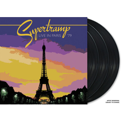 Supertramp Live In Paris 1979 vinyl LP