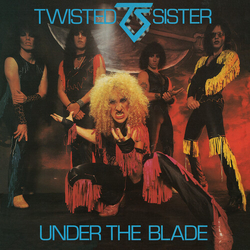 Twisted Sister Under The Blade Colored Silver VINYL LP