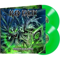 Iced Earth Bang Your Head - Green GREEN VINYL LP