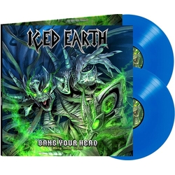Iced Earth Bang Your Head - Blue BLUE VINYL LP