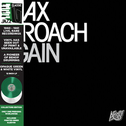Max Roach Again (Dlx) GREEN WHITE (Rmst)  VINYL LP