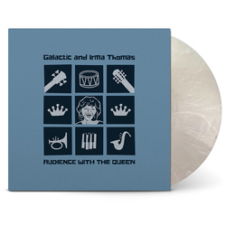 Galactic Thomas,Irma Audience With The Queen WHITE SMOKE VINYL LP