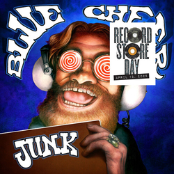 Blue Cheer Junk Blue Colored Silver VINYL LP