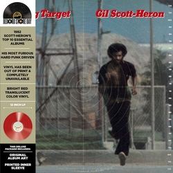 Gil Scott-Heron Moving Target (Colv) (Red) vinyl LP