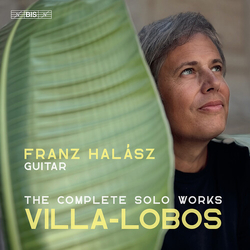 Villa-Lobos Halasz Complete Works For Solo Guitar SACD CD