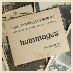 Golijov Mustonen United Strings Of Europe Hommages SACD CD